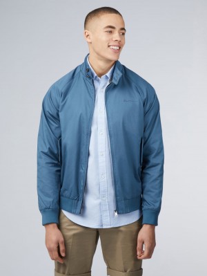 Turquoise Ben Sherman Signature Harrington Jackets | WH4523608