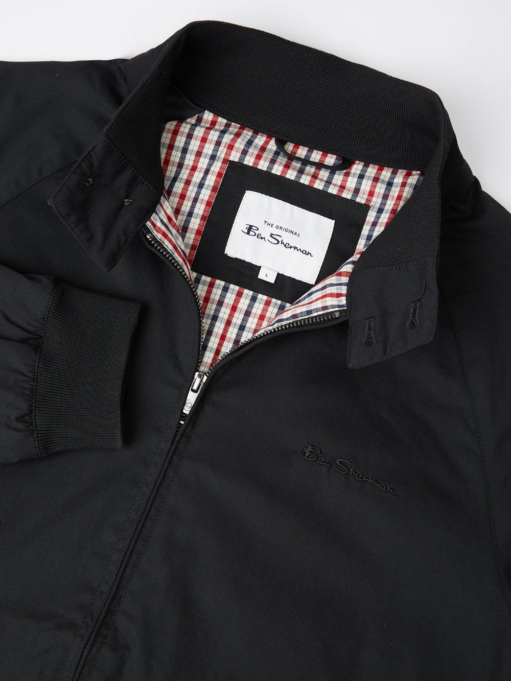 Black Ben Sherman Signature Harrington Jackets | EU4627590