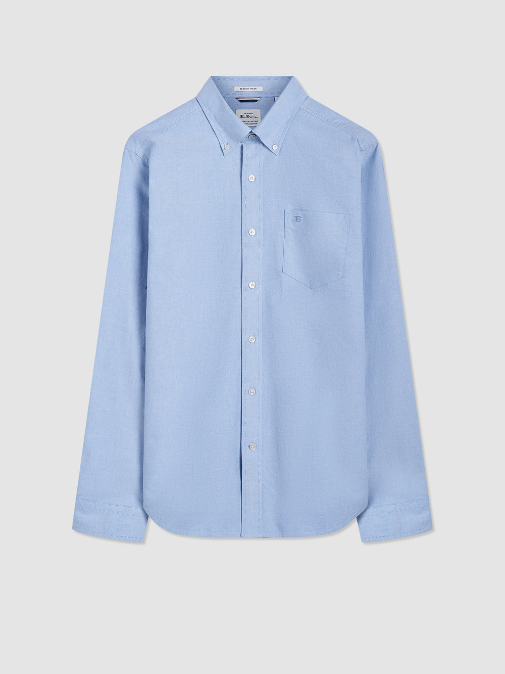 Blue Ben Sherman Brighton Oxford Organic Shirts | MY7284519