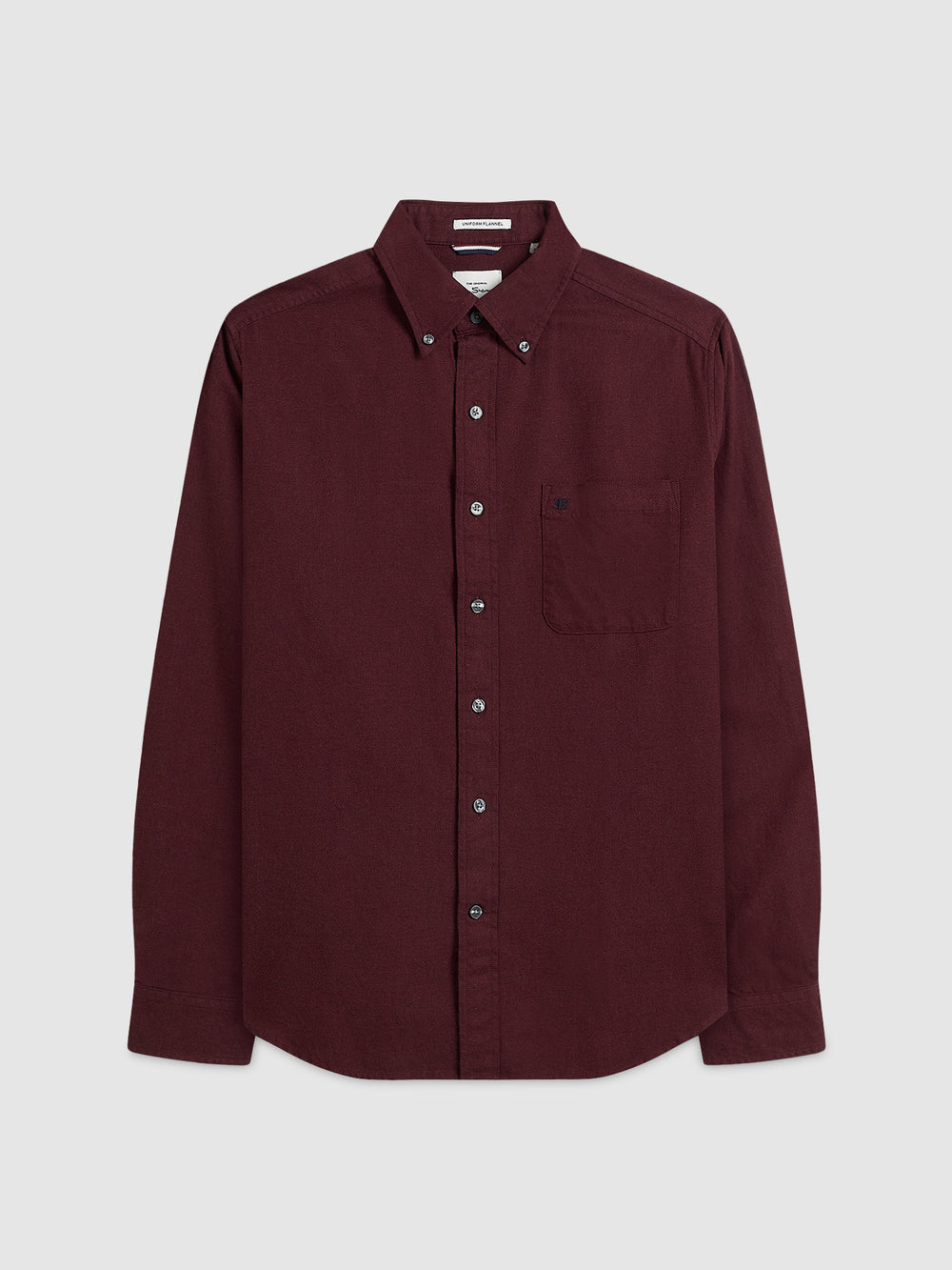 Burgundy / Navy / Beige Ben Sherman Uniform Flannel Shirts | XW0647958