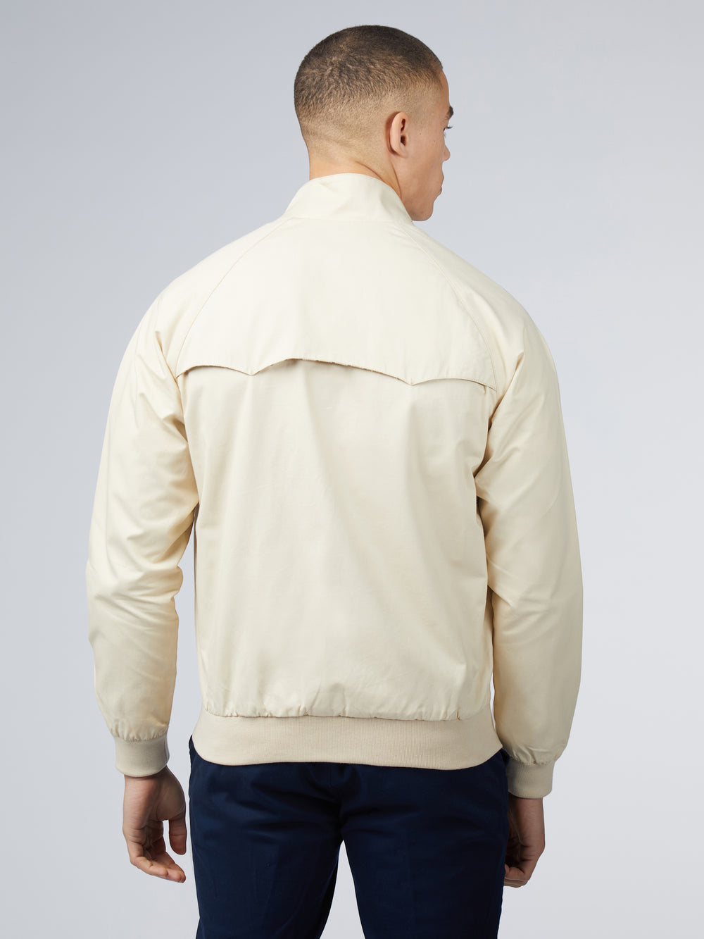 Cream Ben Sherman Signature Harrington Jackets | NQ4703892