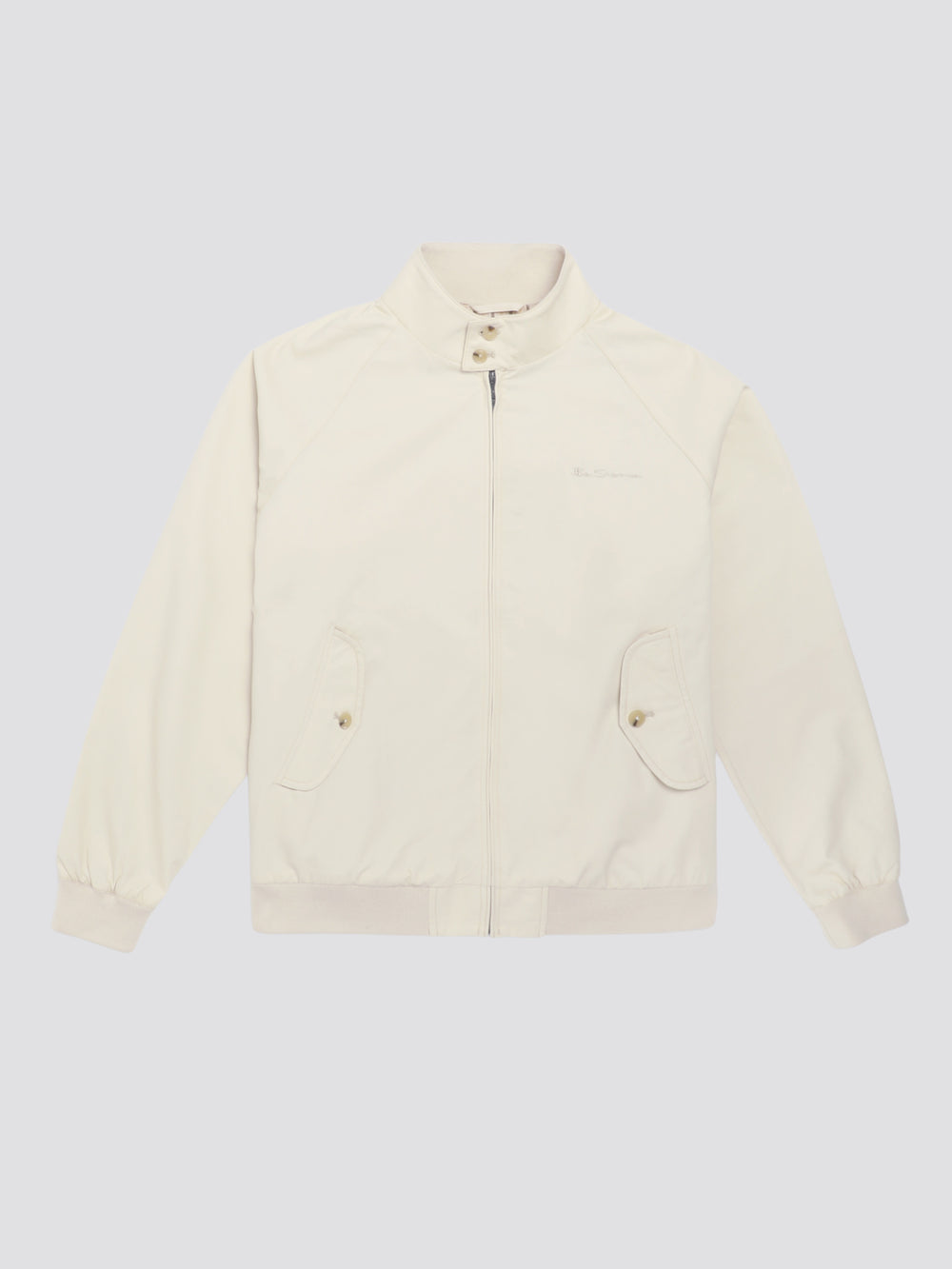 Cream Ben Sherman Signature Harrington Jackets | NQ4703892