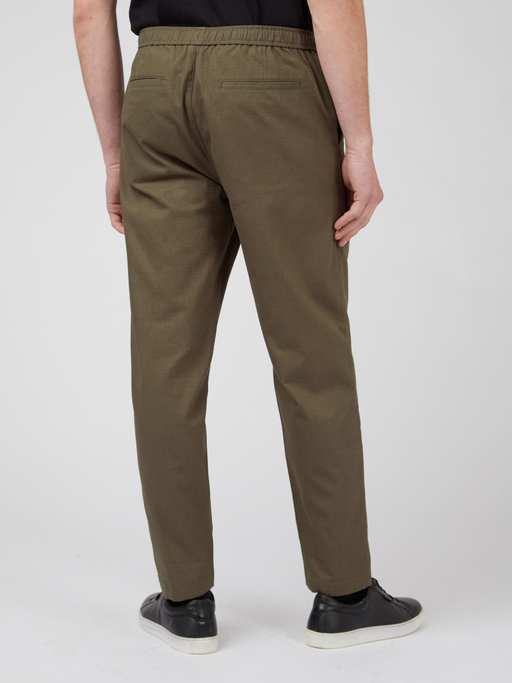 Green Ben Sherman Ripstop Casual Workwear Pants | NZ6795204