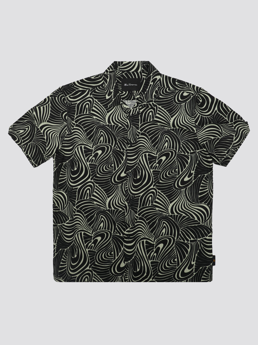 Mint Ben Sherman B by Ben Sherman Psychedelic Swirl Print Shirts | QV5708246