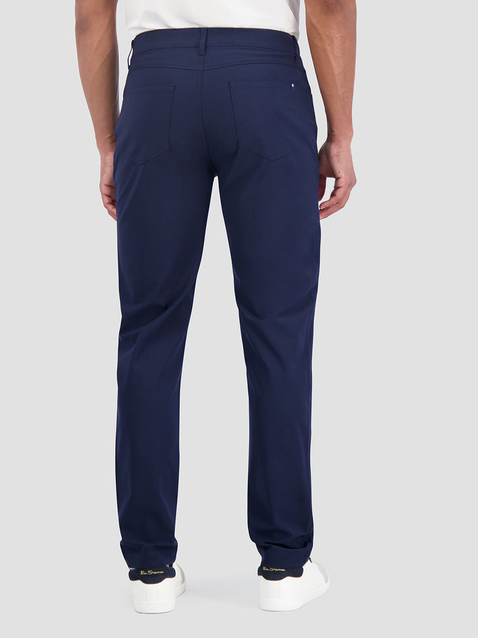 Navy Ben Sherman 4Way Stretch Tech Long Pants | FX1570829