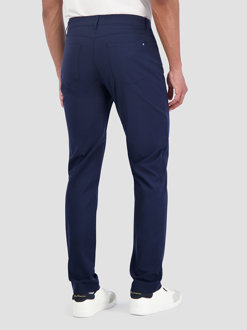 Navy Ben Sherman 4Way Stretch Tech Long Pants | FX1570829