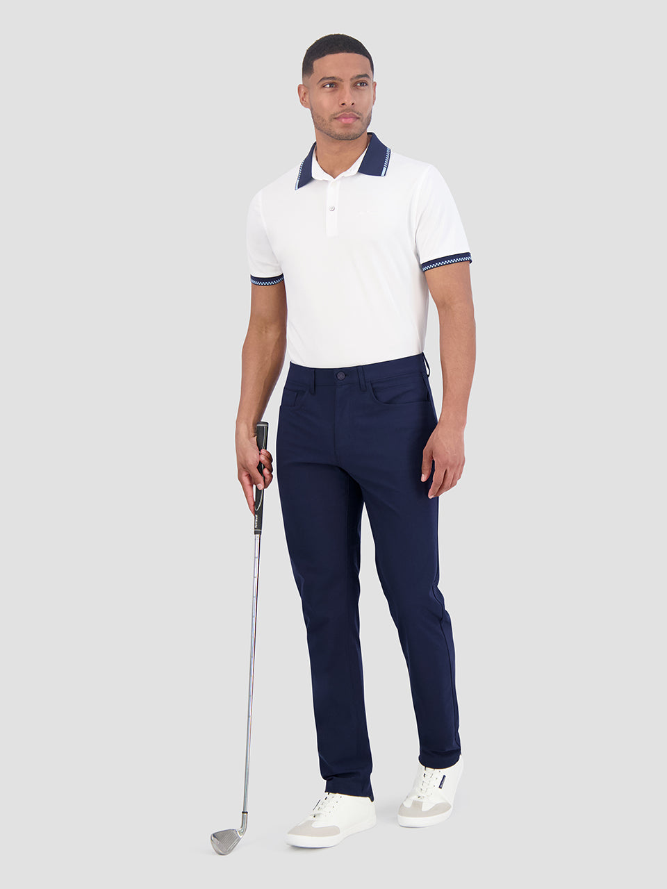 Navy Ben Sherman 4Way Stretch Tech Long Pants | FX1570829