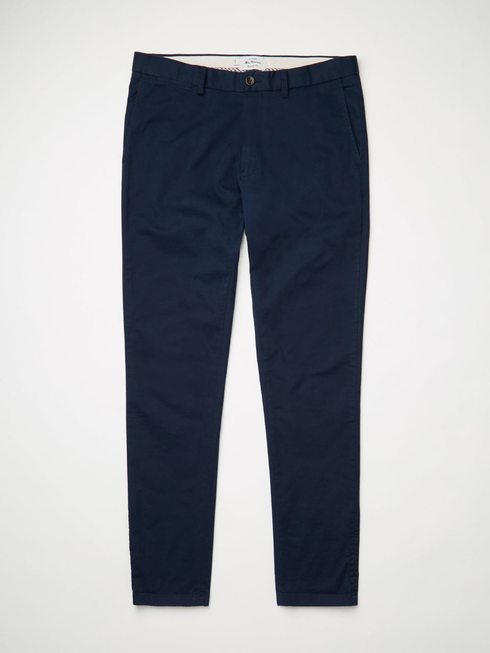 Navy Ben Sherman Signature Slim Stretch Chino Pants | BW2948735