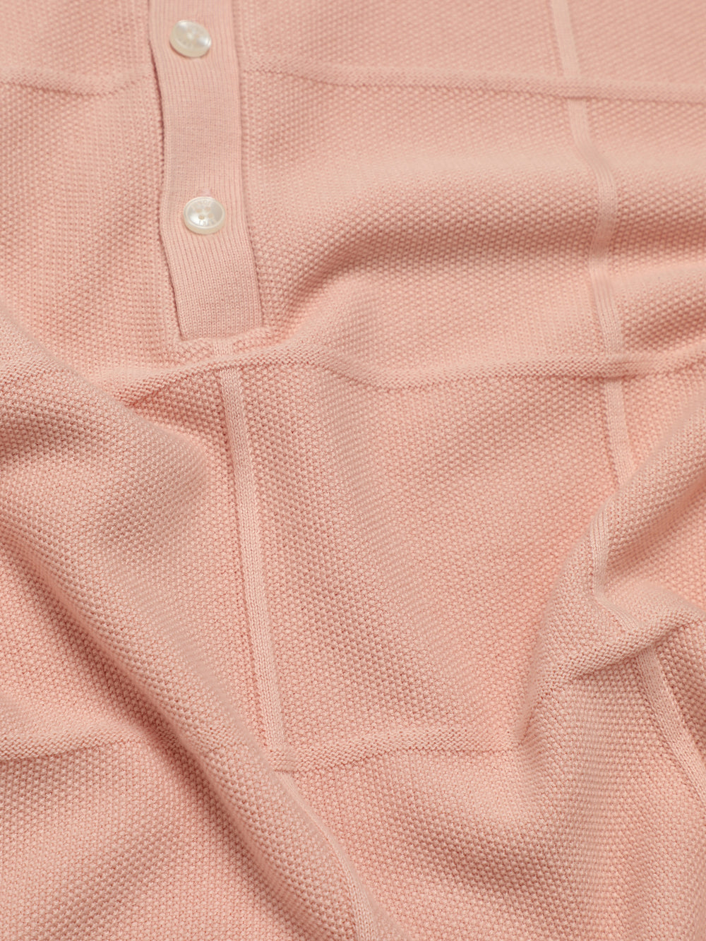 Pink Ben Sherman Signature Textured Polo Knitwear | YC5437629