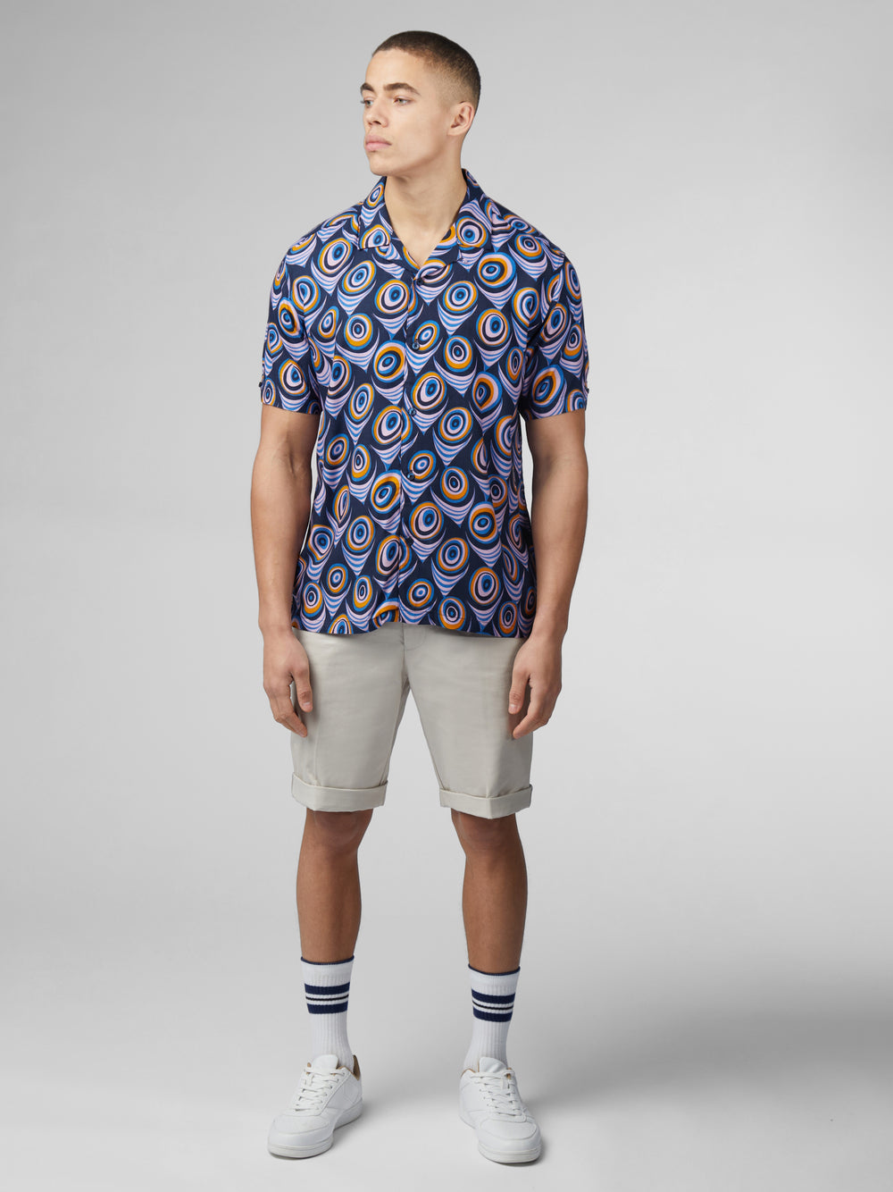 Purple Ben Sherman B by Ben Sherman Psychedelic Print Shirts | DK2380547