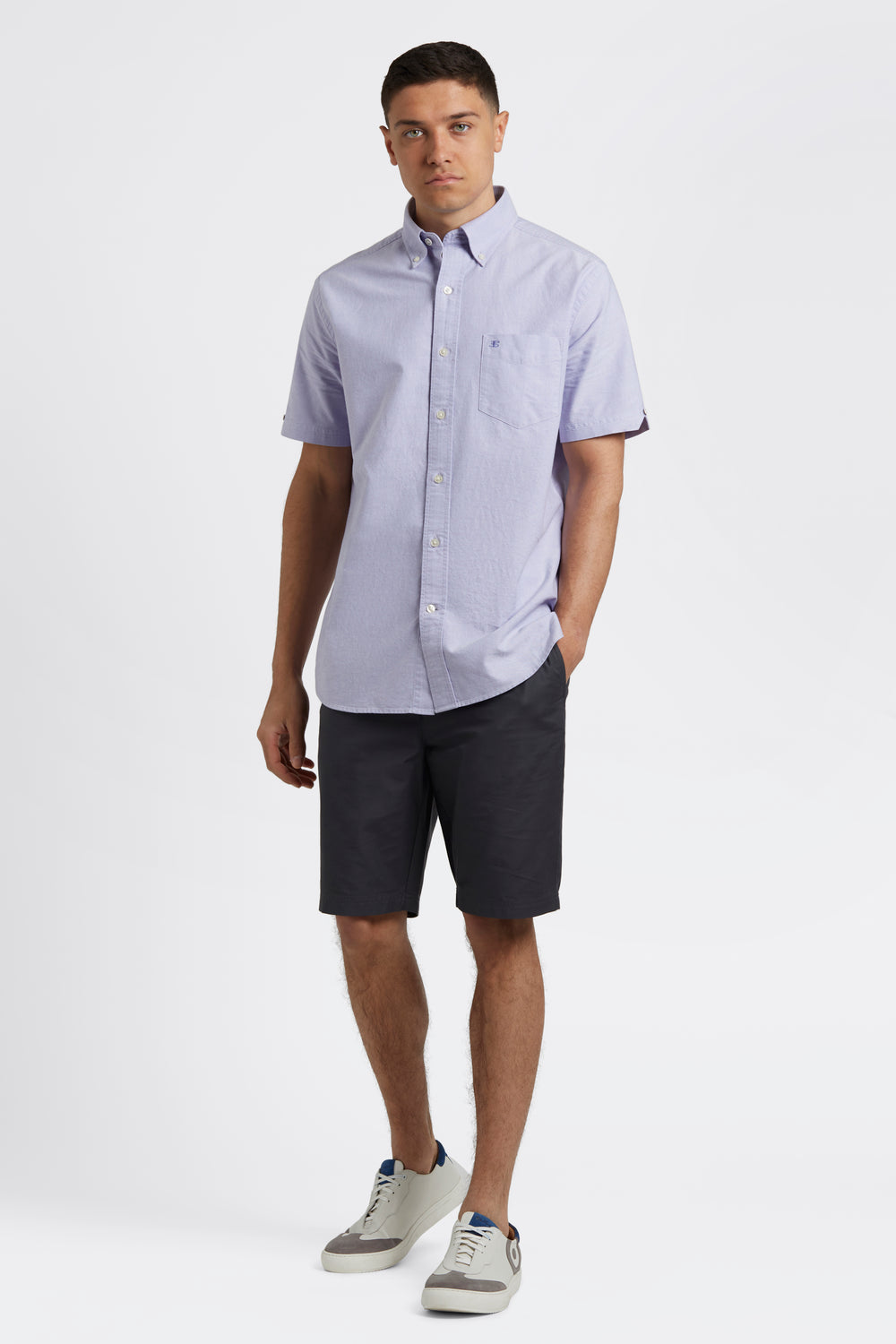 Purple Ben Sherman Brighton Oxford Shirts | LP6739284