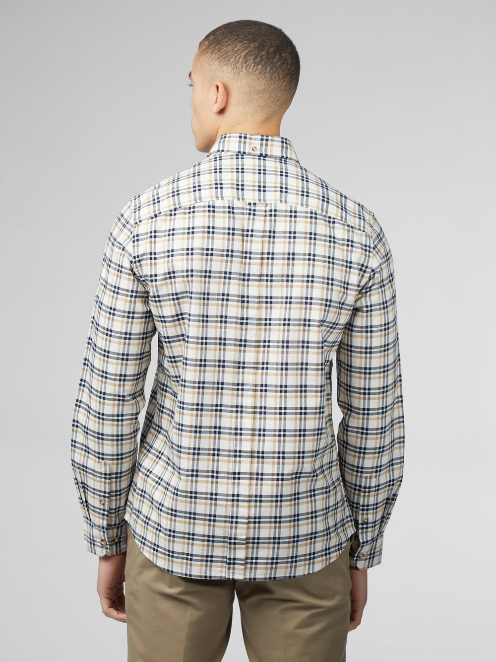 White Ben Sherman Signature Oxford Check Shirts | YJ4895326